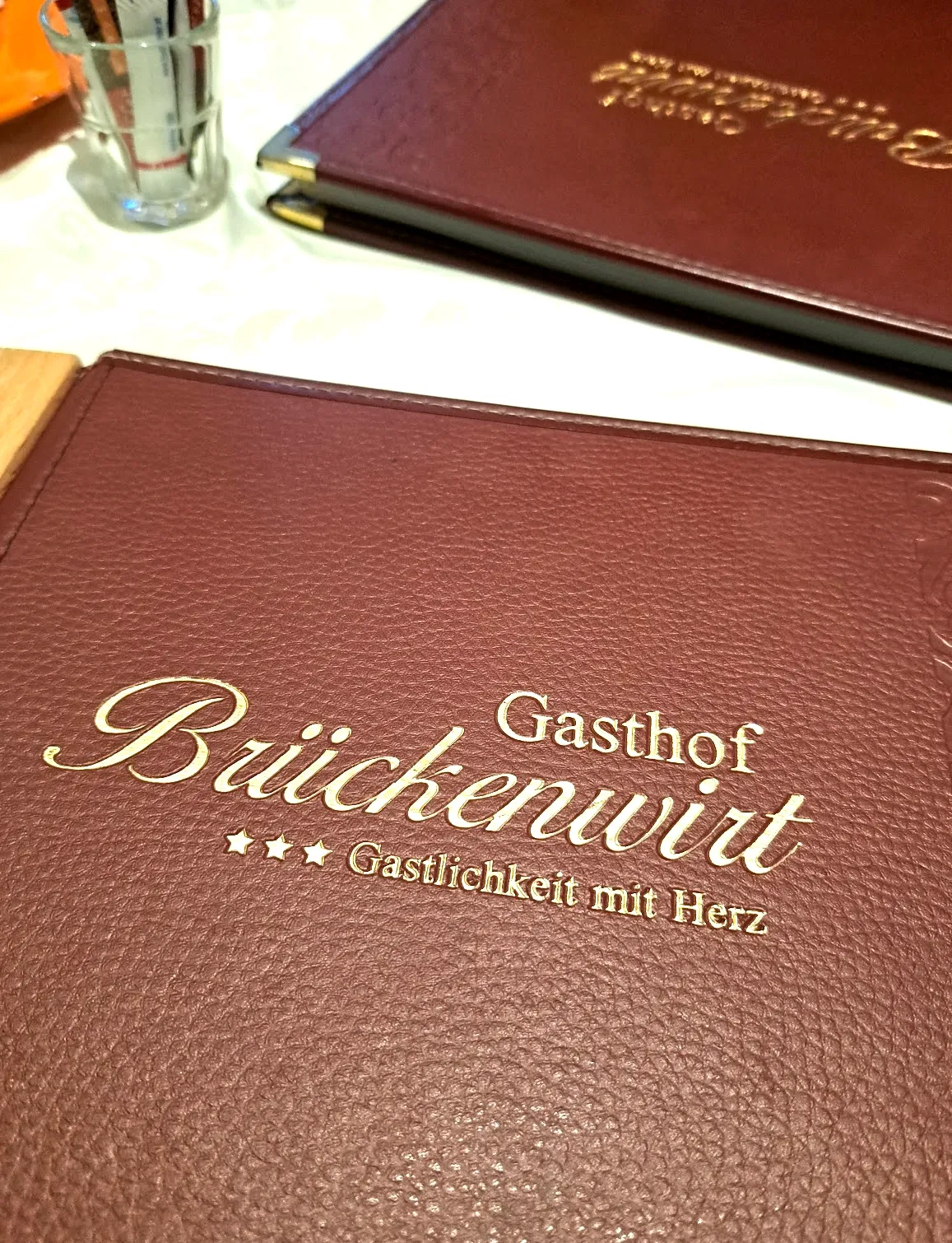 Speisekarte des Gasthof Brückenwirt