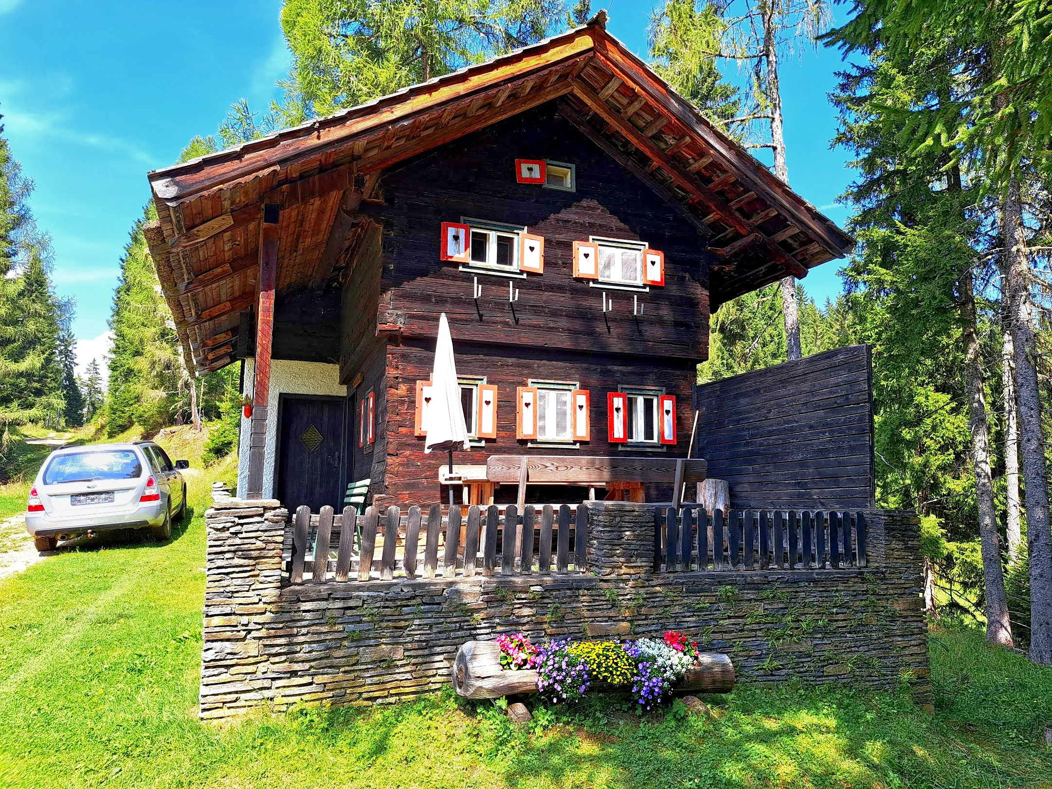 Almhütte in Grades im Metnitztal